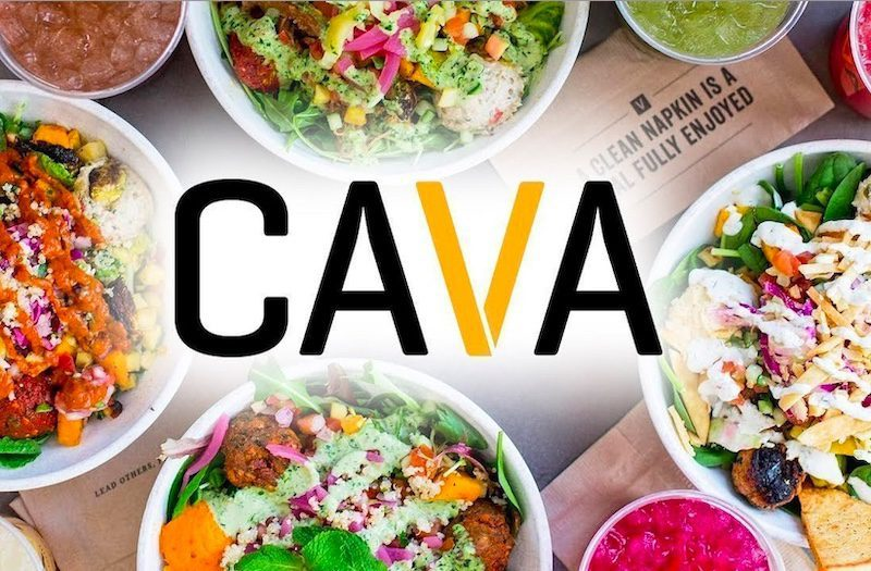 Cava menu