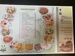 China House Menu
